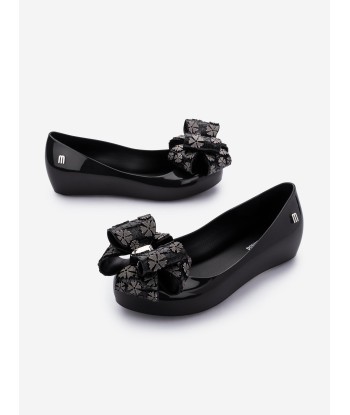 Mini Melissa Girls Ultragirl Sweet XI Ballerinas in Black Par le système avancé 