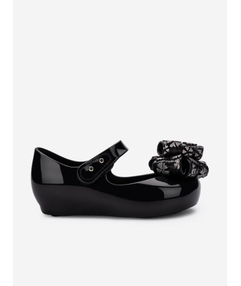 Mini Melissa Girls Ultragirl Sweet Shoes in Black de France