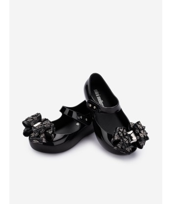 Mini Melissa Girls Ultragirl Sweet Shoes in Black de France