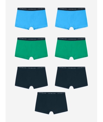 Tommy Hilfiger Boys 7 Pack Boxer Shorts Set in Multicolour store