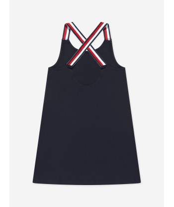 Tommy Hilfiger Girls Logo Dress in Navy l'achat 