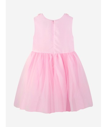 Rachel Riley Girls Daisy Tulle Dress in Pink acheter