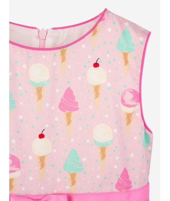 Rachel Riley Girls Ice Cream Dress in Pink la colonne vertébrale