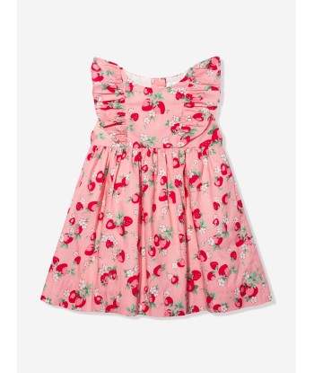 Rachel Riley Baby Girls Strawberry Sundress And Bloomers in Pink Faites des économies