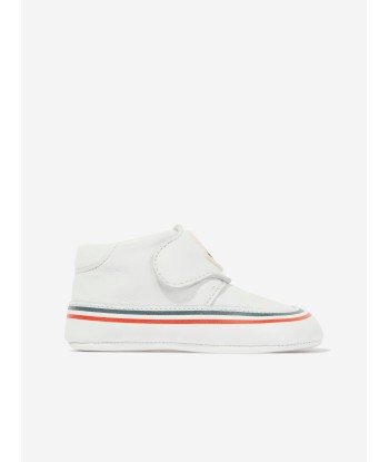 Moncler Enfant Baby Pre-Walker Trainers in White ou a consommer sur place