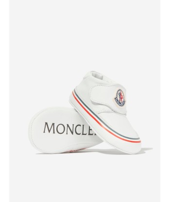 Moncler Enfant Baby Pre-Walker Trainers in White ou a consommer sur place