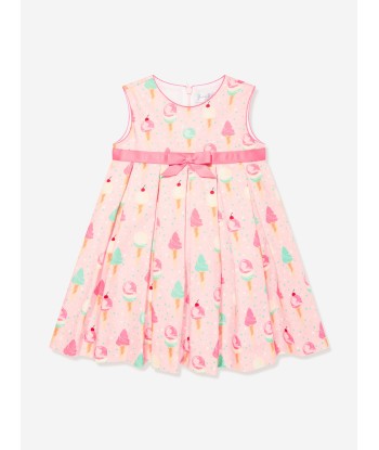 Rachel Riley Baby Girls Ice Cream Dress And Bloomers in Pink Economisez 