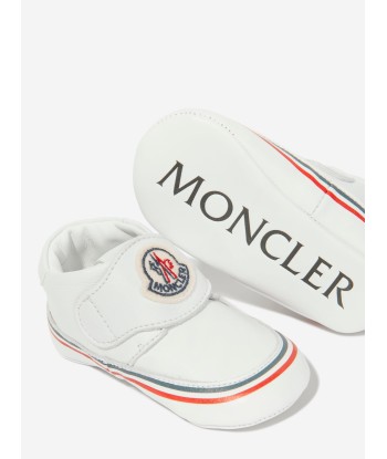 Moncler Enfant Baby Pre-Walker Trainers in White ou a consommer sur place