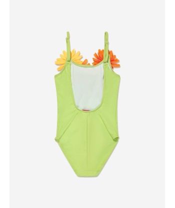 Selini Action Girl Flower Swimsuit in Green du meilleur 