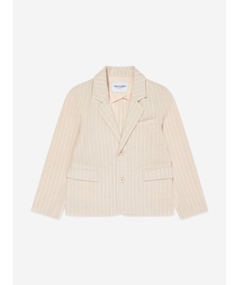 Trussardi Boys Sokel Blazer in Beige s'inspire de l'anatomie humaine