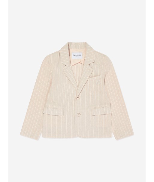 Trussardi Boys Sokel Blazer in Beige s'inspire de l'anatomie humaine