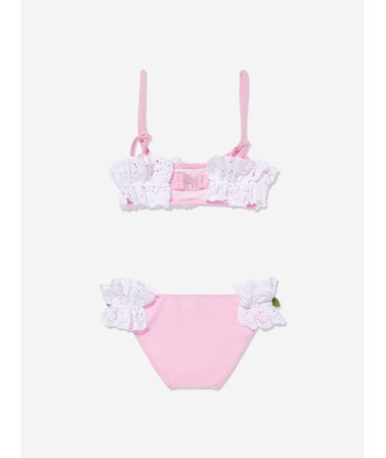 Selini Action Girls Broderie Anglaise Bikini in Pink s'inspire de l'anatomie humaine