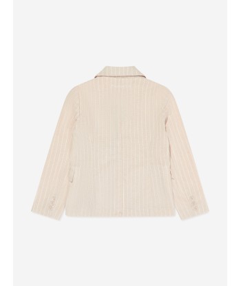 Trussardi Boys Sokel Blazer in Beige s'inspire de l'anatomie humaine