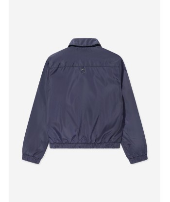 Trussardi Boys Balio Zip Up jacket in Navy 2023