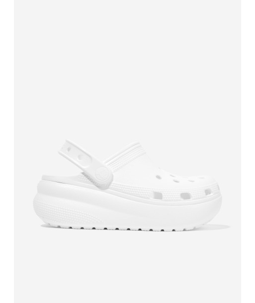 Crocs Kids Cutie Crush Clog in White la livraison gratuite