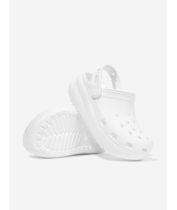 Crocs Kids Cutie Crush Clog in White la livraison gratuite