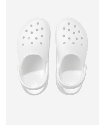 Crocs Kids Cutie Crush Clog in White la livraison gratuite