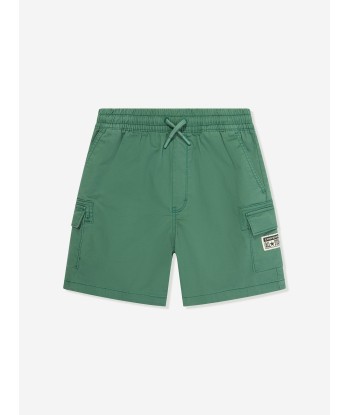 Converse Boys Lifestyle Woven Cargo Shorts in Green Profitez des Offres !