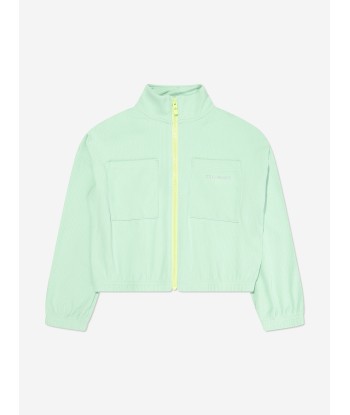 Converse Girls Full Zip Rib Jacket in Green france