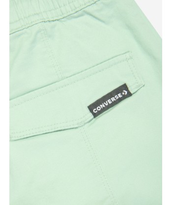 Converse Girls Relaxed Woven Joggers in Green plus qu'un jeu 