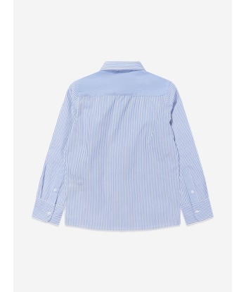 Trussardi Boys Ravazeti Pocket Shirt in Blue Le MVP de beaucoup