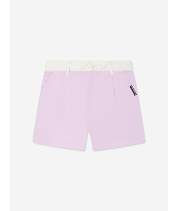 Converse Girls Colourblock Woven Shorts in Purple Faites des économies