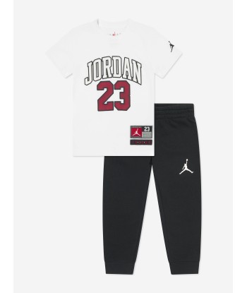 Jordan Boys Jersey Pack T-Shirt Set in Black meilleur choix