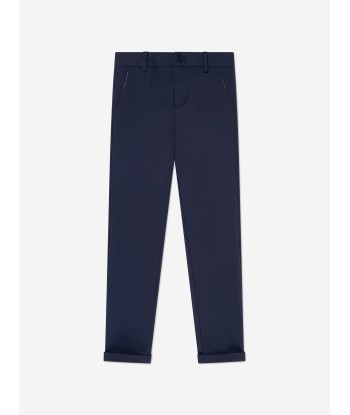 Trussardi Boys Sly Chino Trousers in Navy 2 - 3 jours ouvrés.