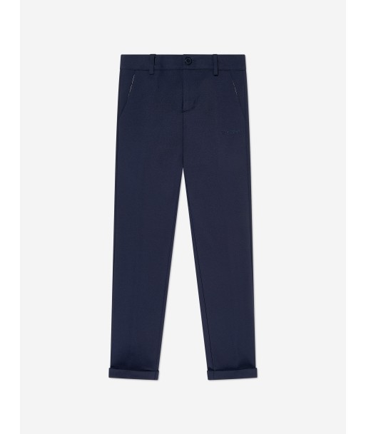 Trussardi Boys Sly Chino Trousers in Navy 2 - 3 jours ouvrés.