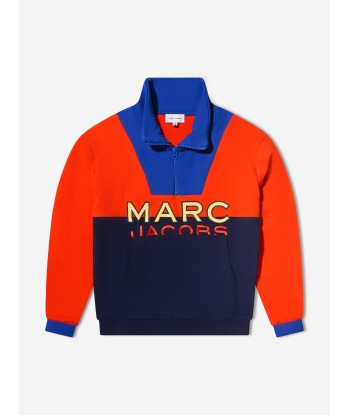 MARC JACOBS Boys Embroidered Logo Hoodie soldes