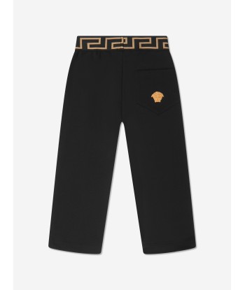 Versace Boys Medusa Joggers in Black la chaussure