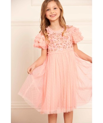 Needle & Thread Girls Posy Bodice Dress in Pink 50% de réduction en Octobre 2024