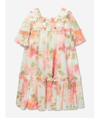 Needle & Thread Girls Peony Promise Chiffon Dress in Multicolour JUSQU'A -70%! 