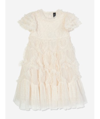 Needle & Thread Girls Amorette Dress in Ivory Toutes les collections ici