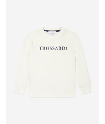 Trussardi Boys Joao Bis Logo Tracksuit in Navy En savoir plus