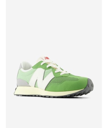 New Balance Kids 327 Trainers in Green Venez acheter