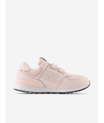 New Balance Girls 574 Trainers in Pink En savoir plus