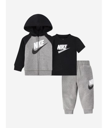 Nike Boys 3 Piece Tracksuit Set in Grey online