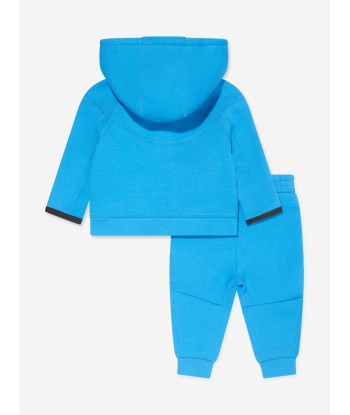 Nike Baby Tech Fleece Tracksuit in Blue les ligaments