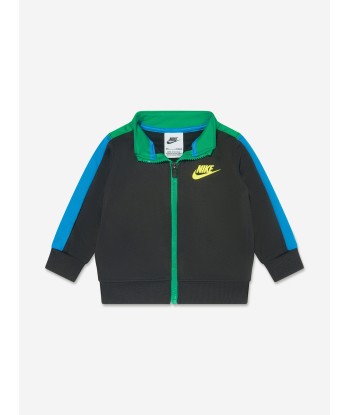 Nike Boys NSW Tricot Tacksuit in Black Vous souhaitez 