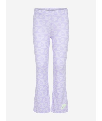 Nike Girls Sweet Swossh Flare Trouser Set in Purple vente chaude votre 