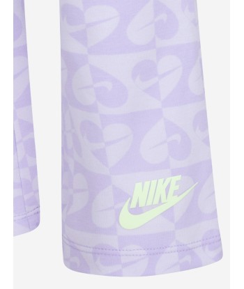 Nike Girls Sweet Swossh Flare Trouser Set in Purple vente chaude votre 