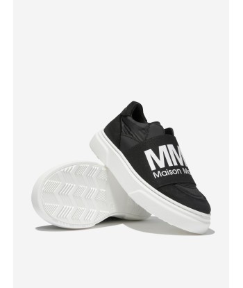 MM6 Maison Margiela Unisex Logo Slip On Trainers hantent personnes