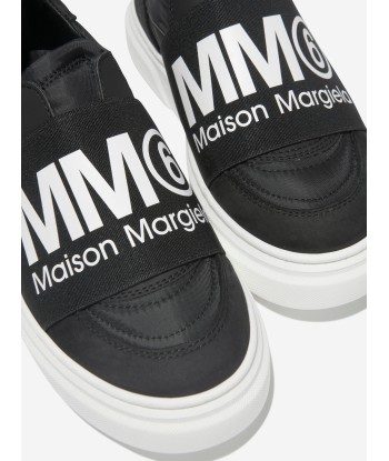 MM6 Maison Margiela Unisex Logo Slip On Trainers hantent personnes