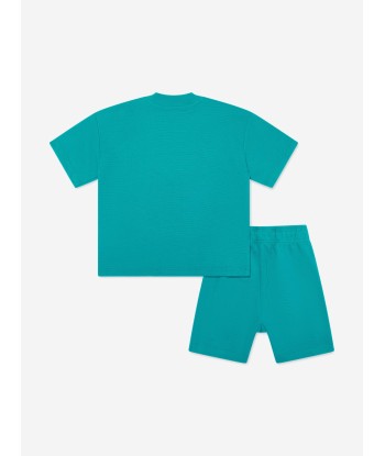 Calvin Klein Boys Ottoman Relaxed Shorts Set in Green JUSQU'A -70%! 