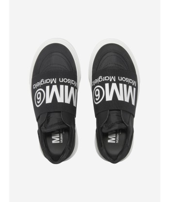 MM6 Maison Margiela Unisex Logo Slip On Trainers hantent personnes