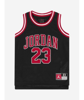 Jordan Boys 23 Jersey Sleeveless Top in Black vente chaude votre 