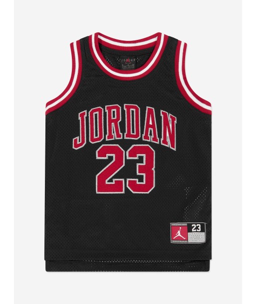 Jordan Boys 23 Jersey Sleeveless Top in Black vente chaude votre 