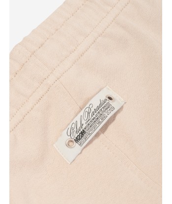 MSGM Boys Fleece Joggers in Beige prix