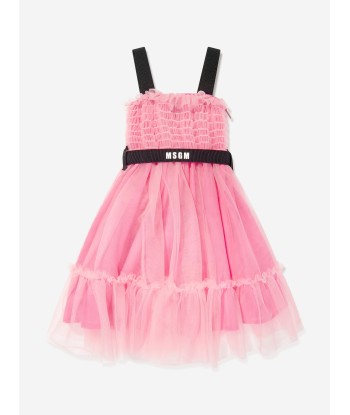 MSGM Girls Tulle Dress in Pink vous aussi creer 